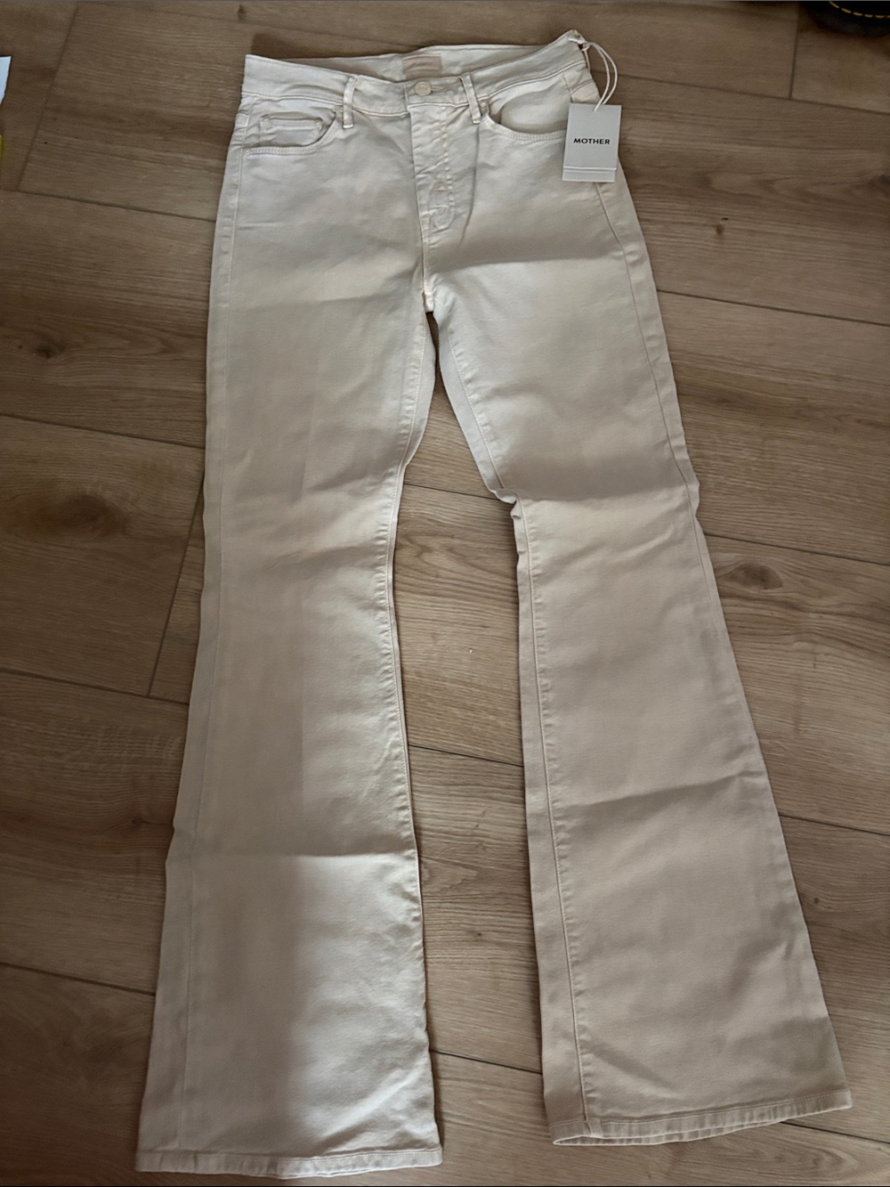 MOTHER The Weekender High-Rise Flare Jeans size 27 NWT